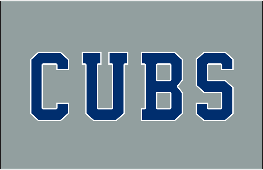 Chicago Cubs 2014-Pres Jersey Logo DIY iron on transfer (heat transfer)